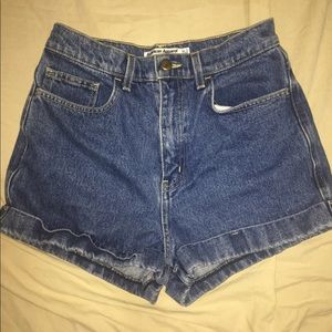 AMERICAN APPAREL High Waisted Jeans